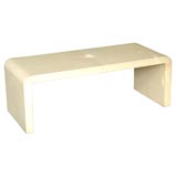 Rectangular Parchment Coffee Table