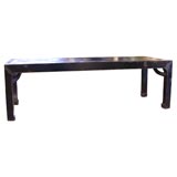 Large Scale 18th Century Chinese Heavy Lacquer Altar Table
