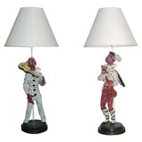 WHIMSICAL PAIR OF SAN POLO LAMPS