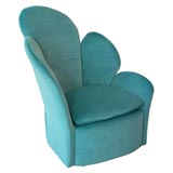 Asymmetrical  Lounge Chair