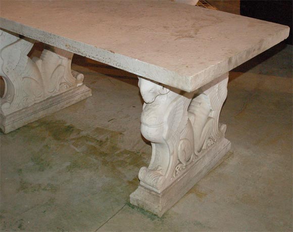 19th Century ITALIAN MARBLE CENTER TABLE