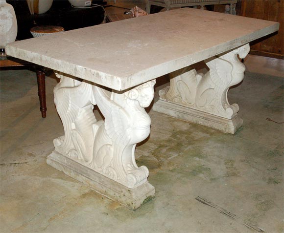 ITALIAN MARBLE CENTER TABLE 1