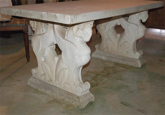 ITALIAN MARBLE CENTER TABLE 2