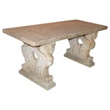 ITALIAN MARBLE CENTER TABLE