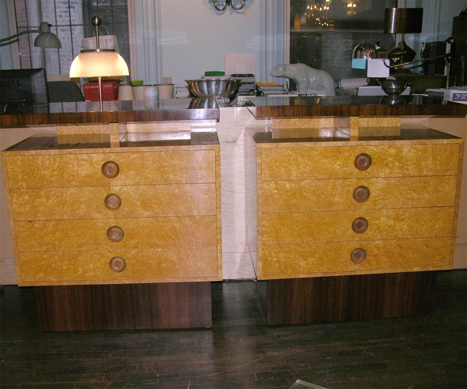 Rare Pair of Chests by Andrew Szoeke