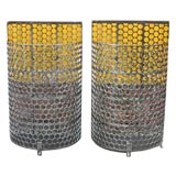 Pair of French Industrial Garbage Bins