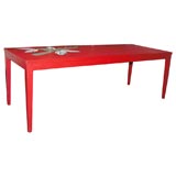 Vintage Hand-Painted Coffee Table