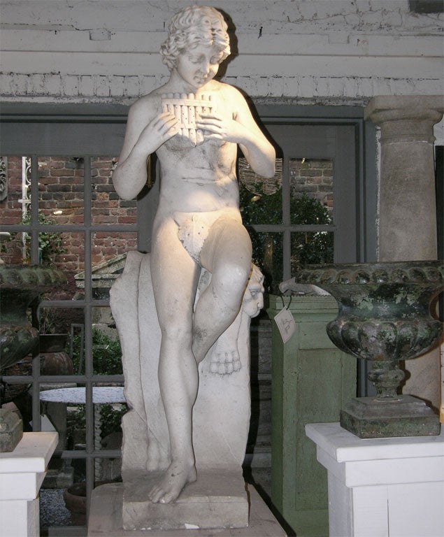 A fine marble statue of 