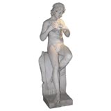 Marble Statue Of "Pan"