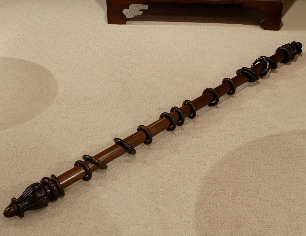 William IV Period Drapery Pole