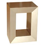 Silver Slant Open Table