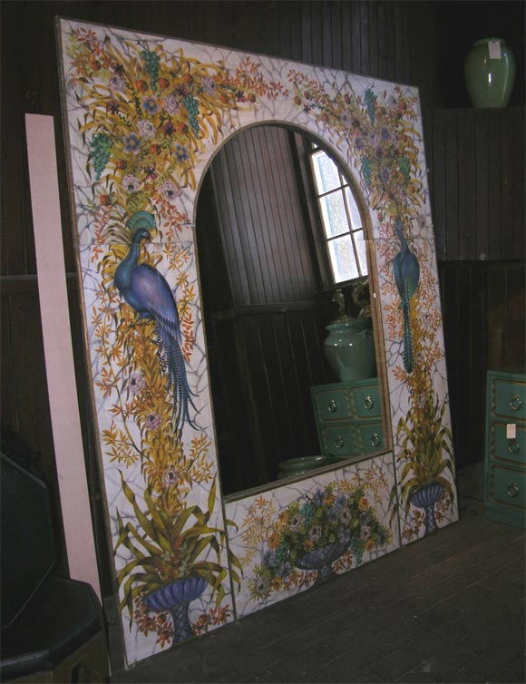 Handpainted Mirror