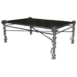 Giacometti style Wrought Iron Coffee Table