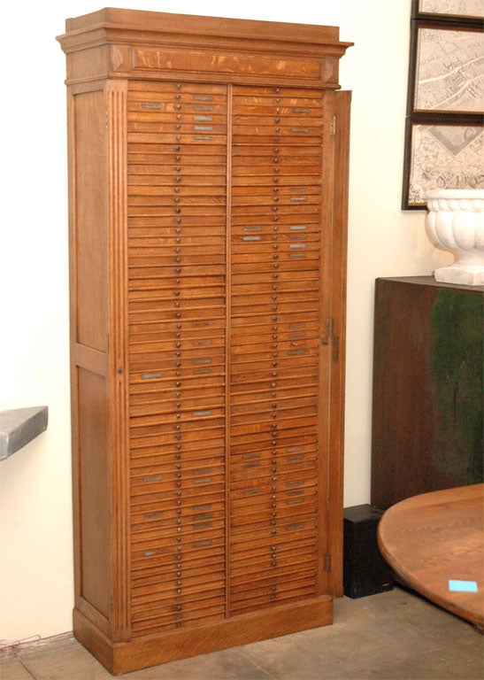 Pair of Optician Cabinets