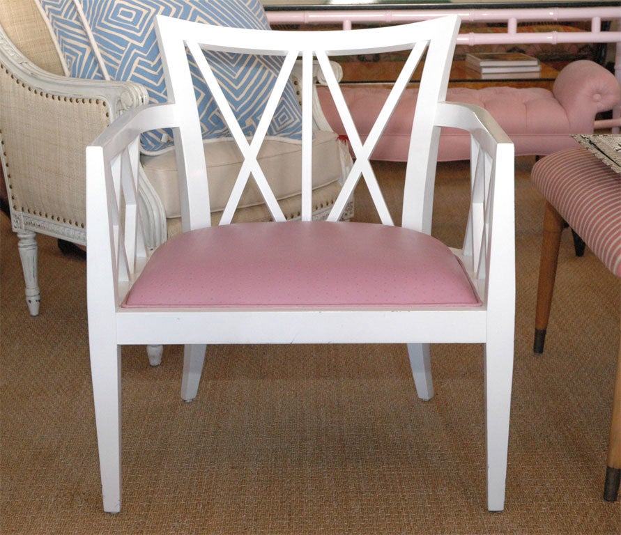 American White X Back Baker Chair