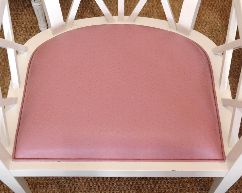 White X Back Baker Chair 1