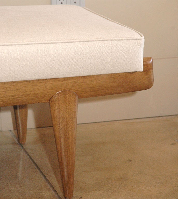 Contemporary Custom Airplane Wing Bench