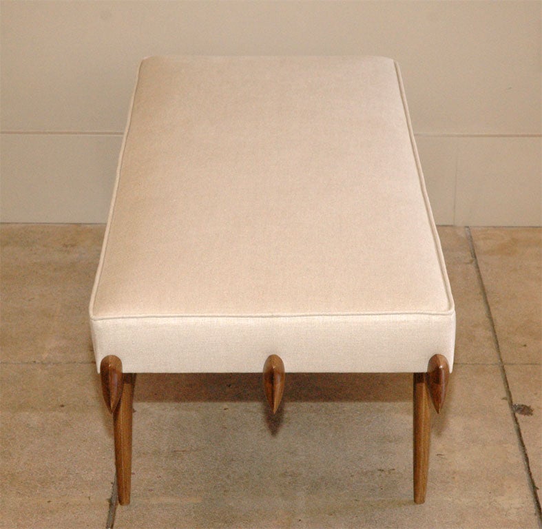 Walnut Custom Airplane Wing Bench