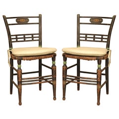 American Painted Side Chairs