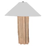 Ron Mann Rustic Wood Lamps