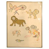 Signed Nikki de St. Phalle Print