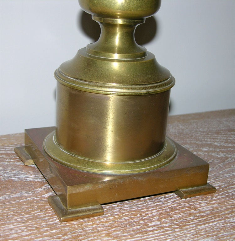 Brass Lamp by Maison Charles 1