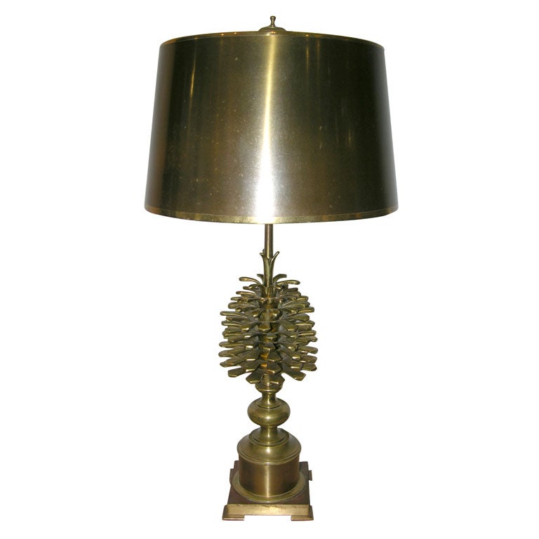 Brass Lamp by Maison Charles
