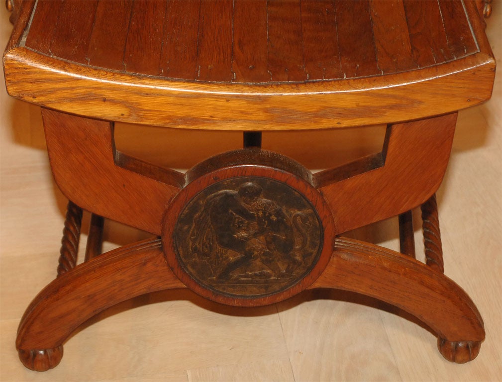 Grecian Revival Arm Chair