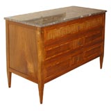 Late 18th Century Stamped Italian Neoclassical Commode