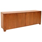 A Beautiful French Four Door Buffet Veneered in Figured Wood