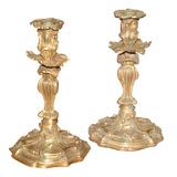 Pair of Louis XV Style Candlesticks