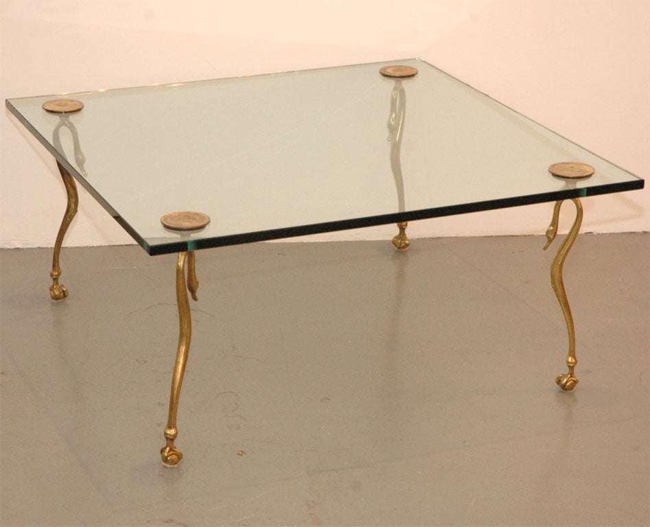 Swan Leg Coffee Table