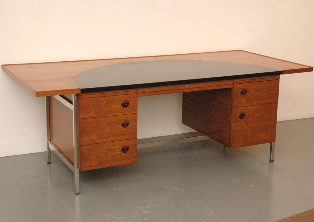 Dunbar Leather Top Desk