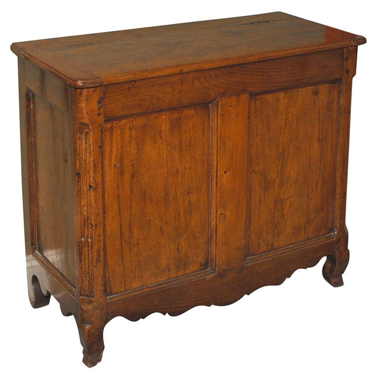 A 19th Century French Provincial Cherrywood Coffer or Chest
