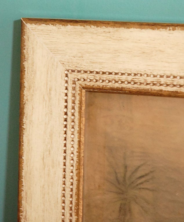 19th Century photo of Indian man in a Turban.  Frame not original.