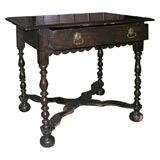 An English side table.