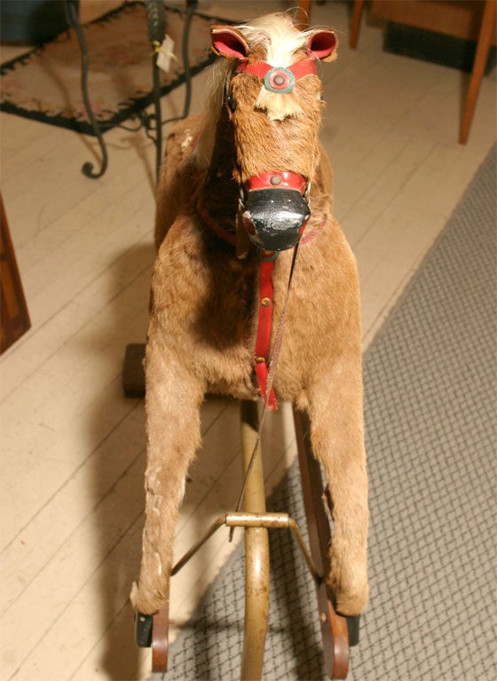20th Century Wooden Rocking Horse