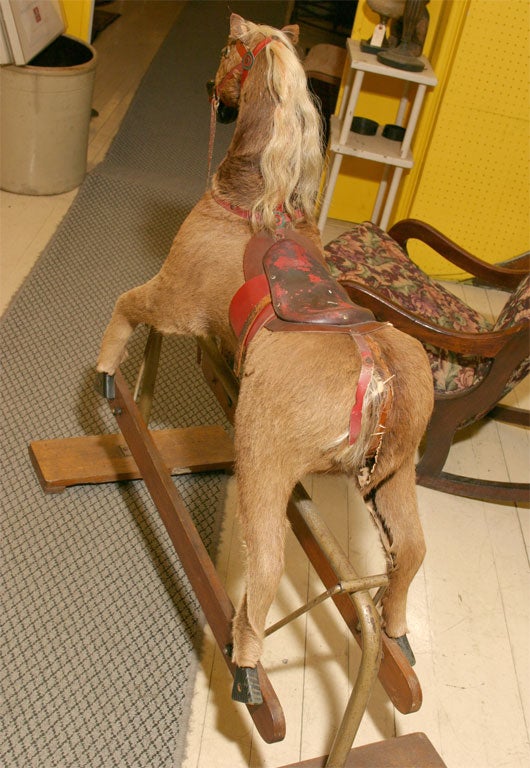 Wooden Rocking Horse 1