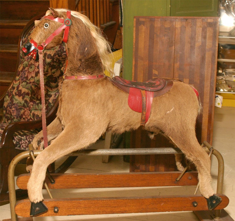 Wooden Rocking Horse 2