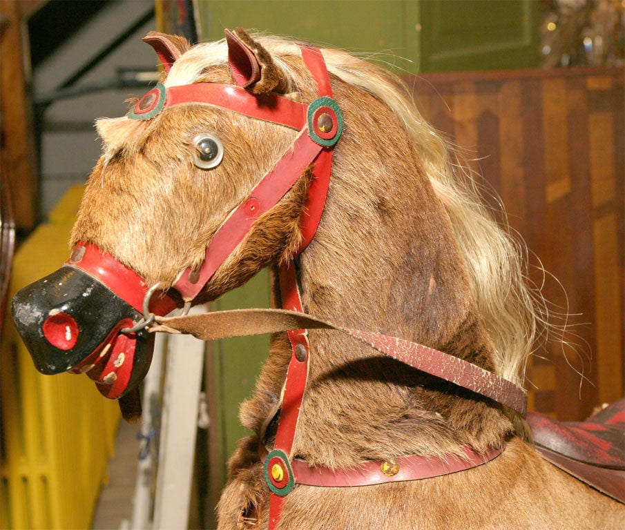 Wooden Rocking Horse 4