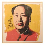 Andy Warhol Chairman Mao Print