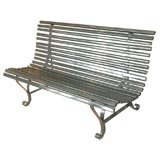 French parc bench