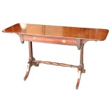 Antique English mahogany table desk