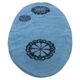 Alpaca Wool Carpet "Peony" Designed by Tracey Garet for Apsara