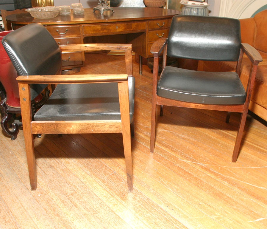 Pair of Desk Chairs at 1stDibs