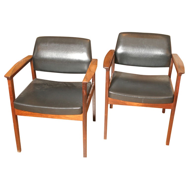 Pair of Desk Chairs at 1stDibs