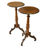 Pair of  19th Century Candle Stands
