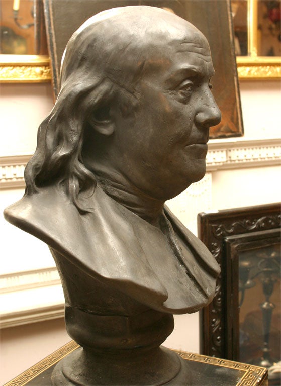 American Bust of Benjamin Franklin