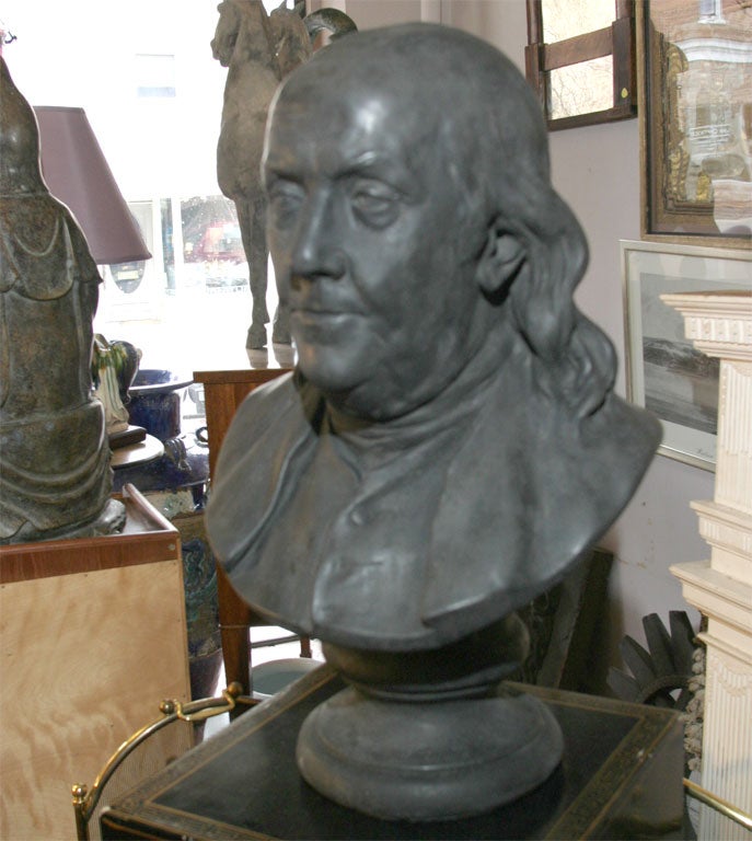 Bust of Benjamin Franklin 2