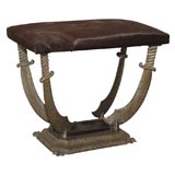 Antique French Saber Stool
